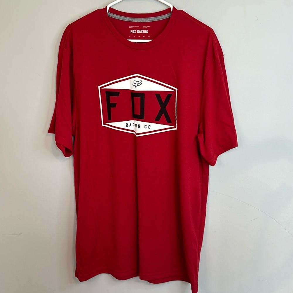 Fox Racing Tech Red Motorsports Short Sleeve T Shirt Men’s XL